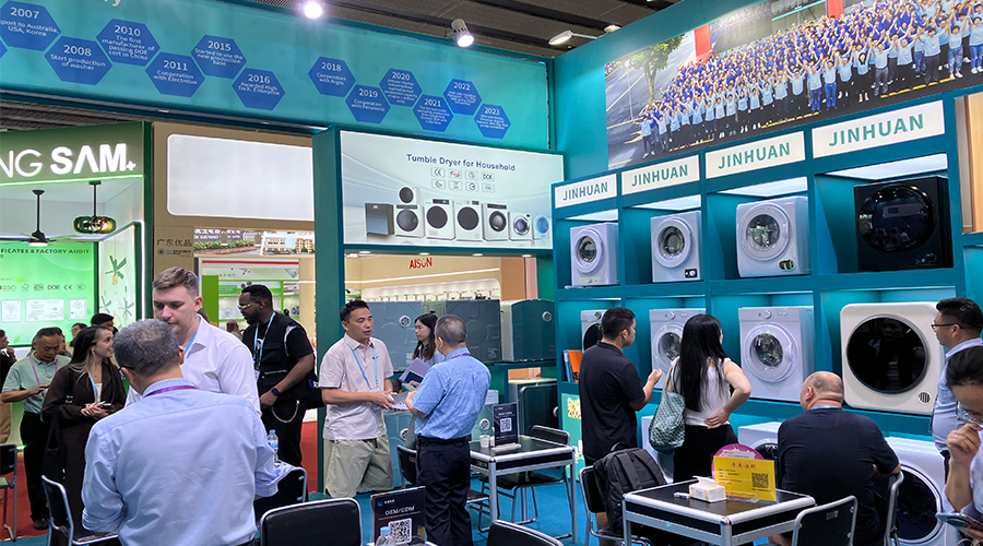 廣交會(huì)新老朋友齊聚，金環(huán)電器展位人氣旺