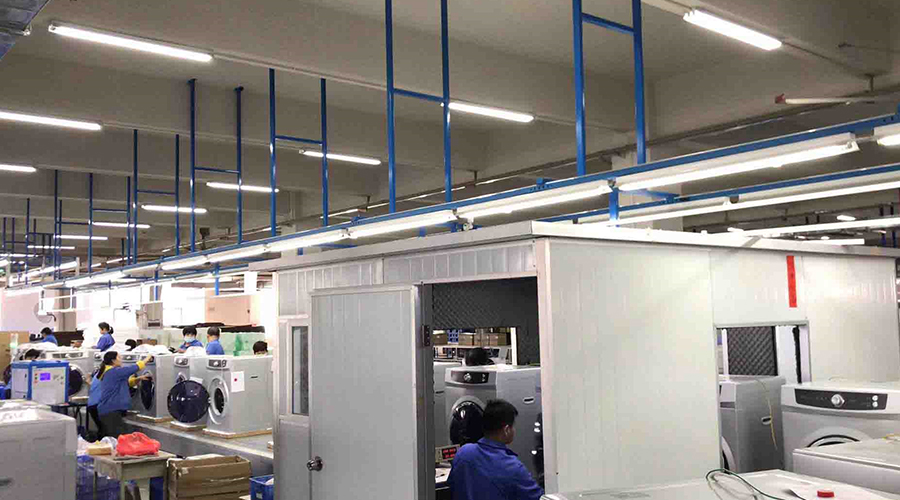 金環(huán)電器如何保證客戶收到的滾筒干衣機(jī)運(yùn)行時(shí)無(wú)異響？