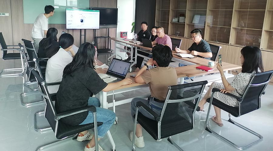 勤練“內功”！金環(huán)電器銷售部門開展產品知識培訓