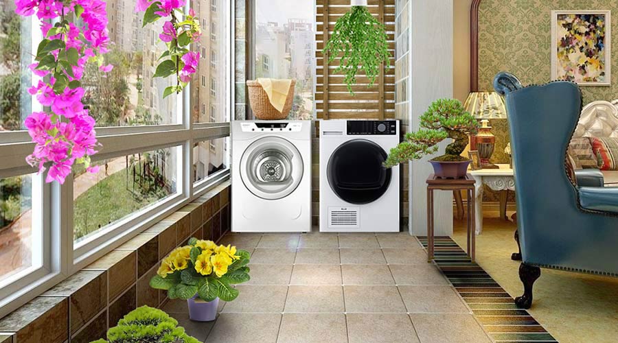 家居陽臺(tái)晾曬衣物不干怎么辦，衣物烘干機(jī)來解決！