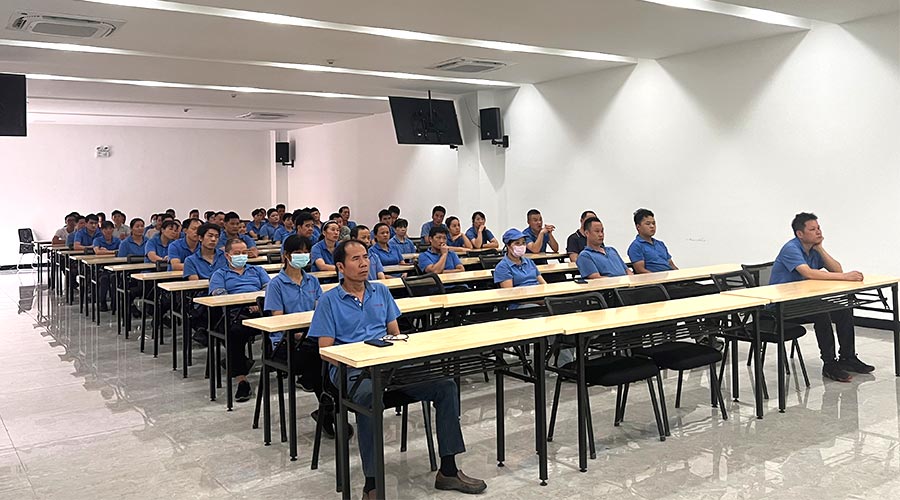 健康與安全！金環(huán)電器開展職業(yè)健康知識(shí)專題培訓(xùn)