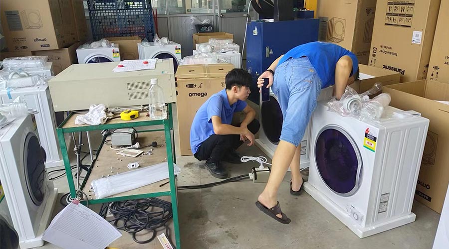 驗(yàn)貨省心省力！澳洲omega客戶稱贊衣物烘干機(jī)代工質(zhì)量高