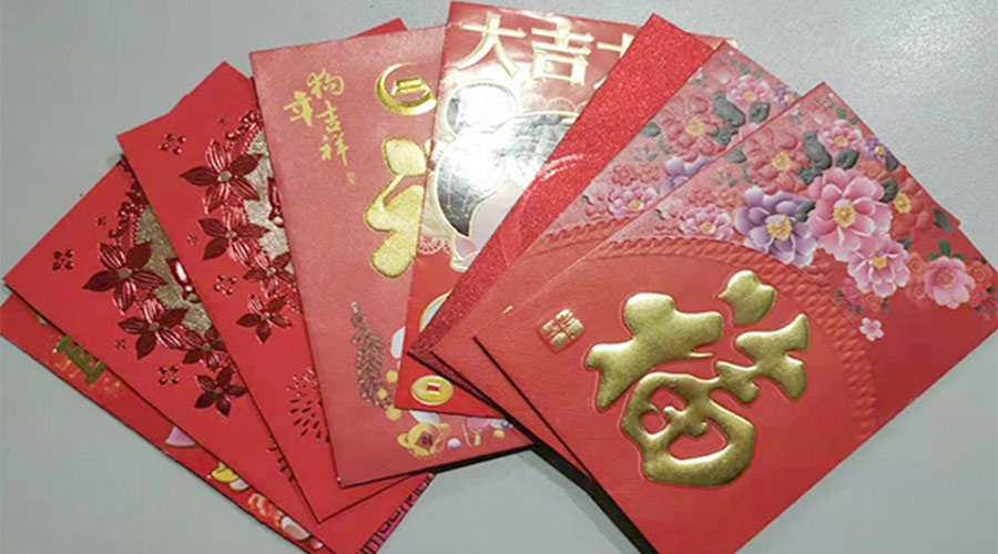 開工好彩頭！金環(huán)電器銷售部為員工派發(fā)開工紅包！