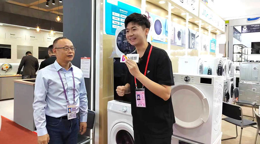 廣交會熱點！央視、新華網(wǎng)等媒體聚焦金環(huán)電器滾筒干衣機