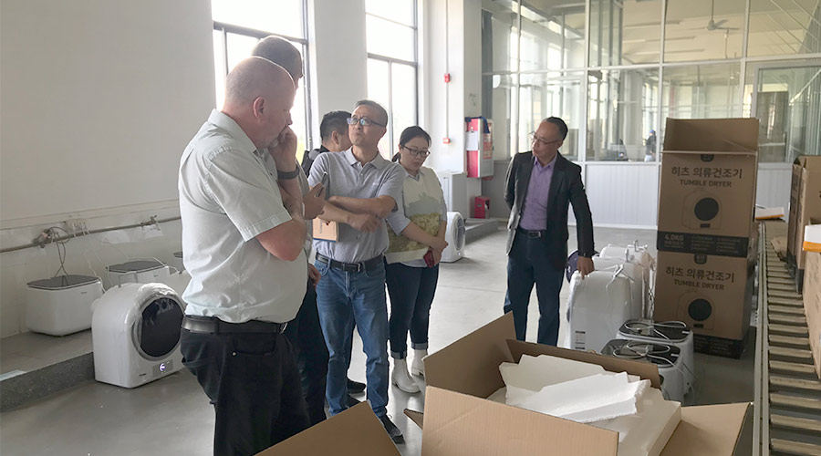 搶訂單 拼合同！金環(huán)電器積極推進(jìn)滾筒衣服烘干機(jī)訂單增長(zhǎng)