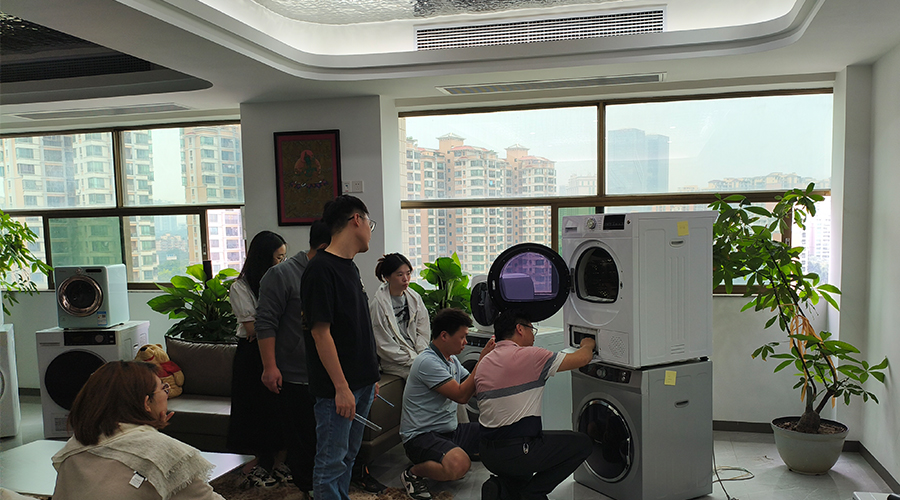 金環(huán)電器銷售部培訓，助力熱泵烘干機業(yè)務騰飛