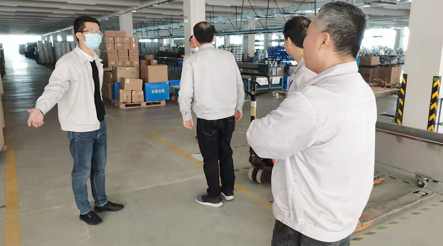 查隱患 防事故！金環(huán)電器領(lǐng)導(dǎo)開展節(jié)前安全檢查