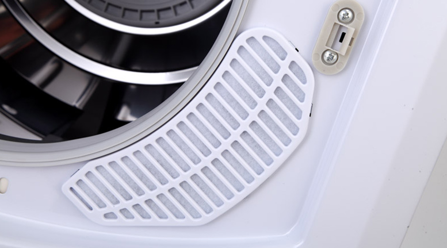 家用衣服烘干機配件：進(jìn)風(fēng)口過濾網(wǎng)構(gòu)成和安裝